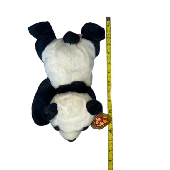 Ty Beanie Buddy Peking Panda Bear Plush Toy Collectible 14" - Picture 15 of 16